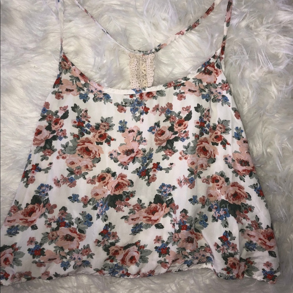 Forever 21 Floral Tank Top
